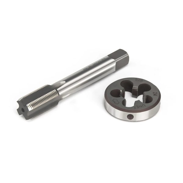 5/8×24 or 1/2×28 Tap & Die Metric Thread Right Hand 2 pieces
